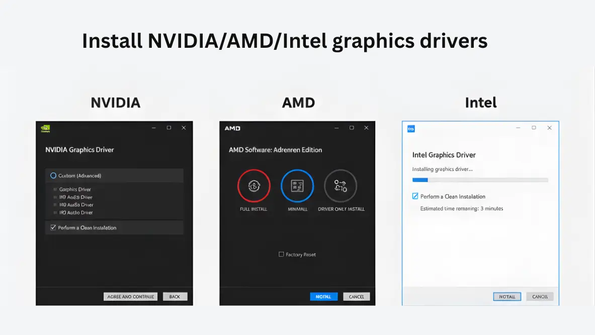 Install the new driver